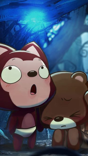 阿狸可爱的小狐狸桌面壁纸