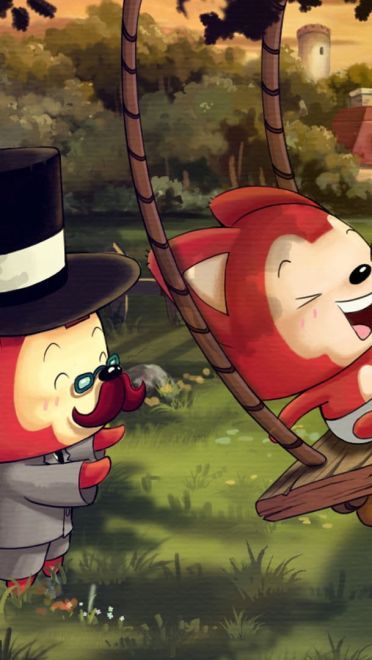 阿狸可爱的小狐狸桌面壁纸