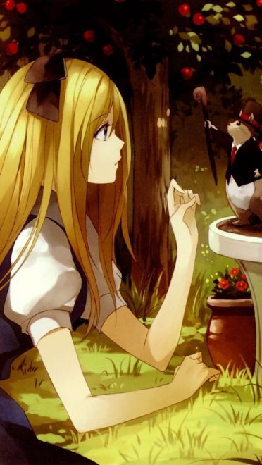 爱丽丝梦游仙境动漫美少女壁纸合集(1)