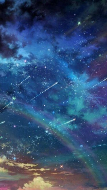 绘制最美夜空 手绘系列星空手机壁纸
