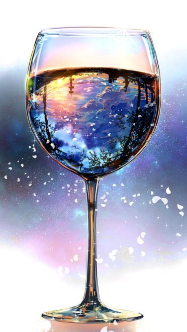 绘制最美夜空 手绘系列星空手机壁纸