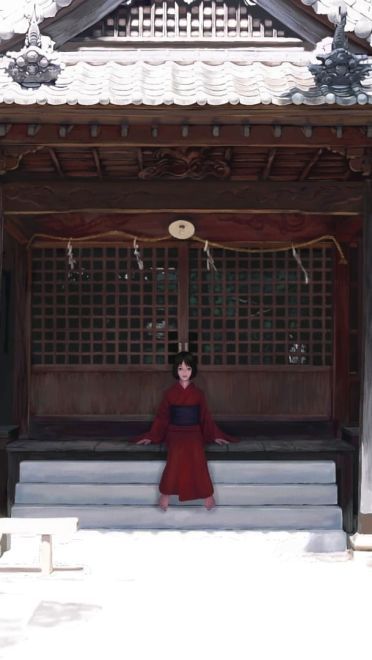 动漫里的唯美日式场景电脑桌面壁纸(1)