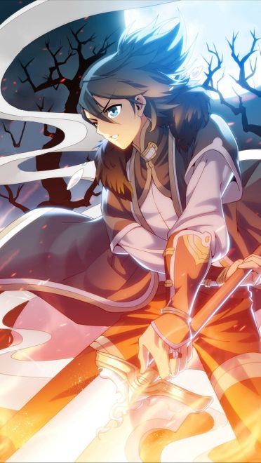 繁衍到巅峰的斗气！斗破苍芎手机壁纸