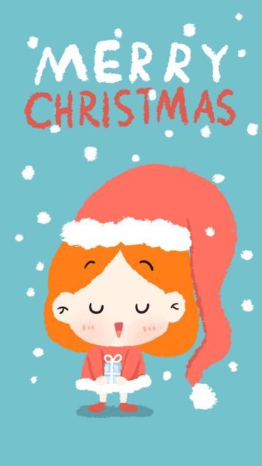 可爱卡通女生系列 手机壁纸