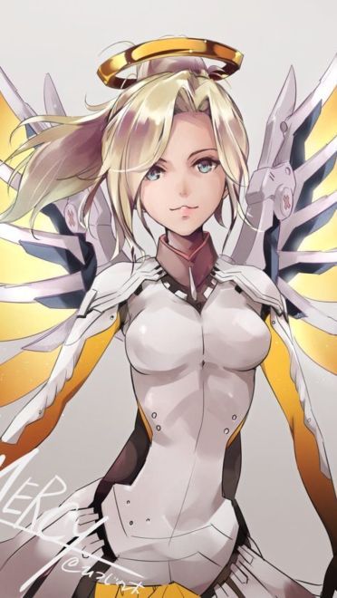 守望先锋战地医师 天使手机壁纸