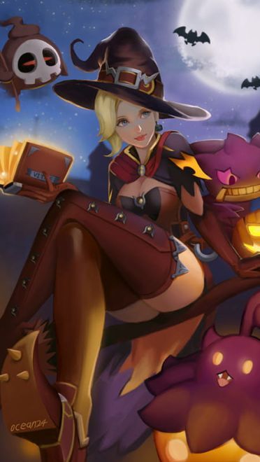 守望先锋战地医师 天使手机壁纸