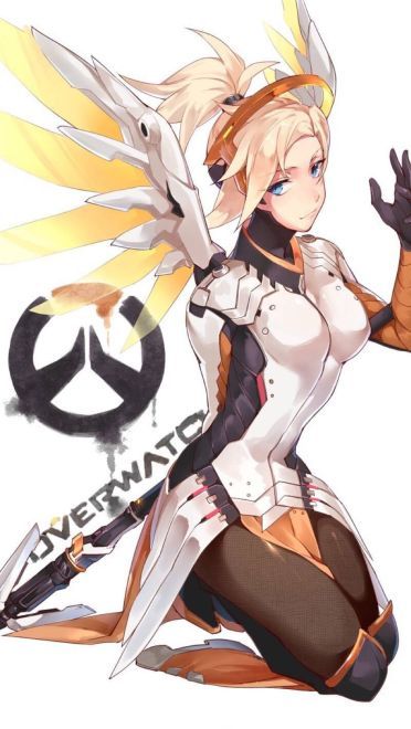 守望先锋战地医师 天使手机壁纸