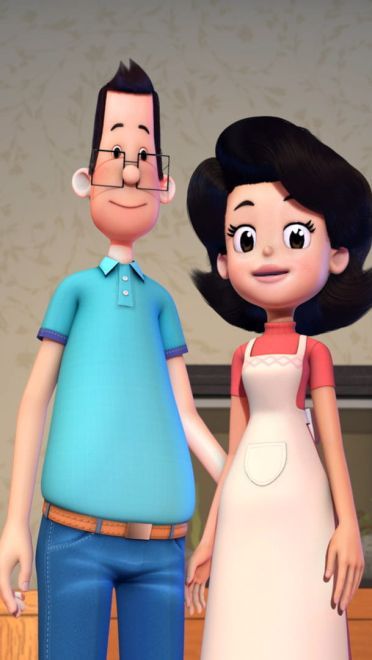 新大头儿子和小头爸爸之秘密计划电脑桌面壁纸(1)