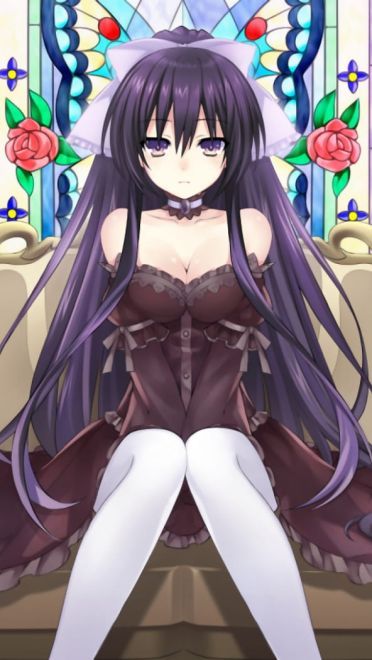 精灵夜刀神十香 动漫电脑桌面壁纸(1)