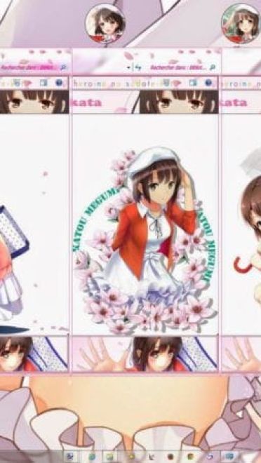 路人女主的养成方法 加藤惠 win7动漫电脑主题下载