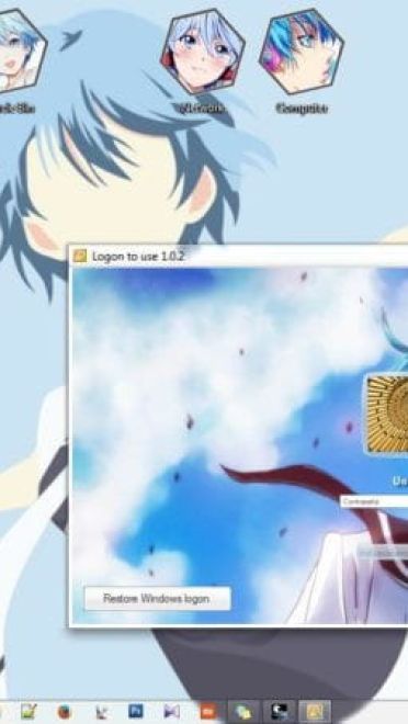 风夏 秋月风夏 win7动漫电脑主题下载