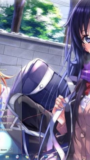 我的青春恋爱物语果然有问题 雪之下雪乃 win8/win8.1动漫电脑主题下载