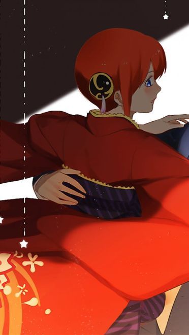 银魂神乐 动漫电脑壁纸下载(1)