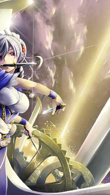 女仆十六夜咲夜 电脑壁纸下载(1)