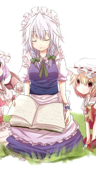 女仆十六夜咲夜 电脑壁纸下载(1)