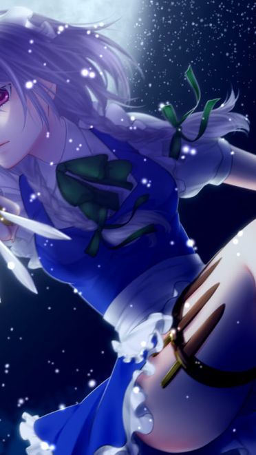 女仆十六夜咲夜 电脑壁纸下载(1)