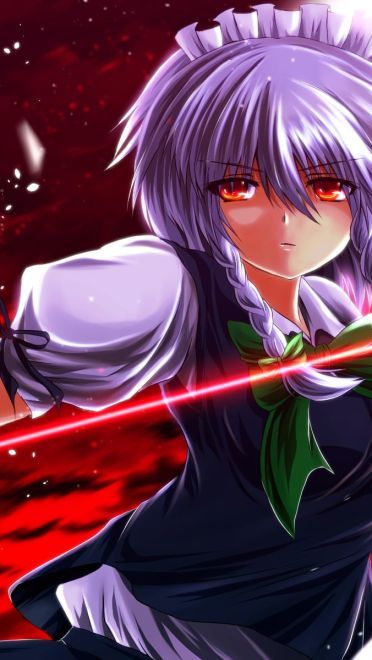 女仆十六夜咲夜 电脑壁纸下载(1)