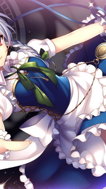 女仆十六夜咲夜 电脑壁纸下载(1)