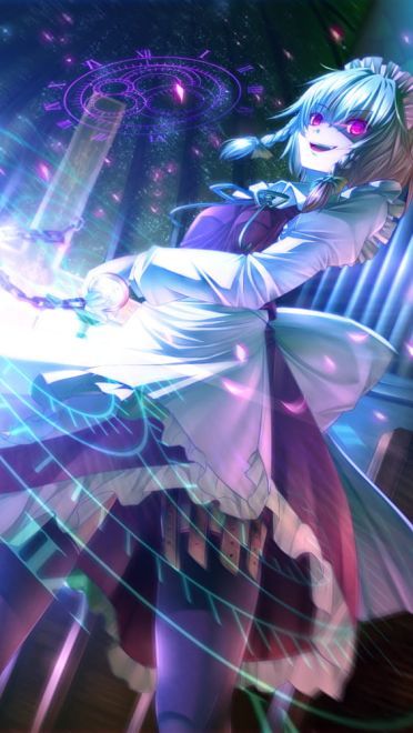 女仆十六夜咲夜 电脑壁纸下载(1)