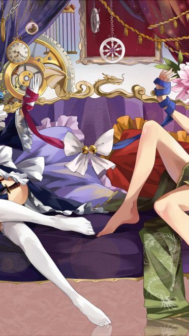 女仆十六夜咲夜 电脑壁纸下载(1)