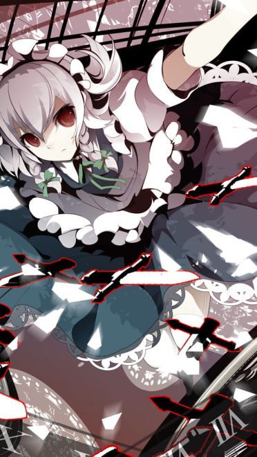 女仆十六夜咲夜 电脑壁纸下载(1)