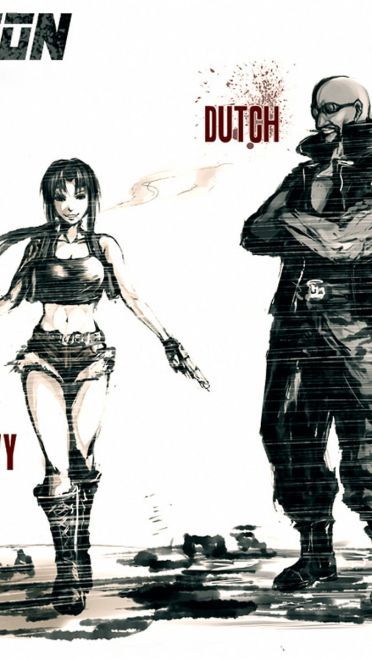 日本帅气动漫 黑礁高清电脑壁纸下载(1)