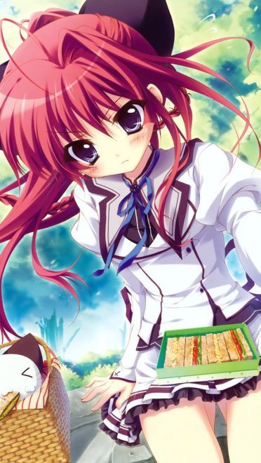 纯白交响曲天羽美羽 动漫少女电脑壁纸(1)