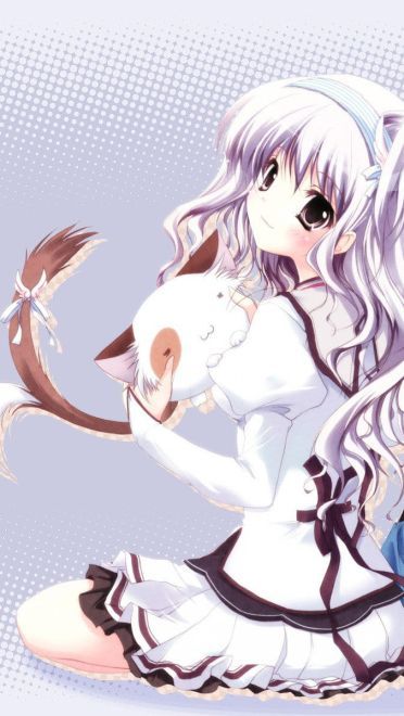 纯白交响曲天羽美羽 动漫少女电脑壁纸(1)