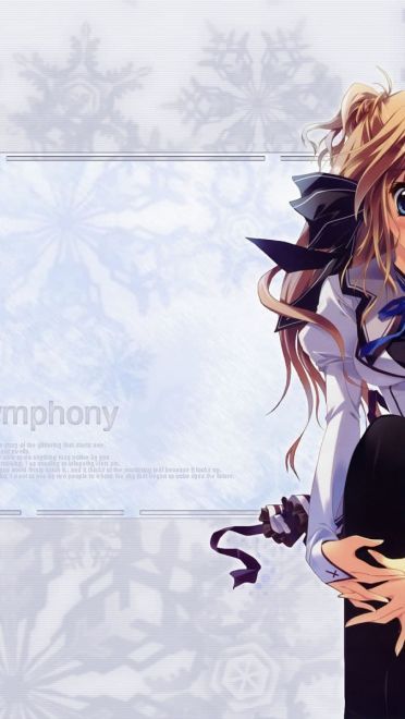 纯白交响曲天羽美羽 动漫少女电脑壁纸(1)