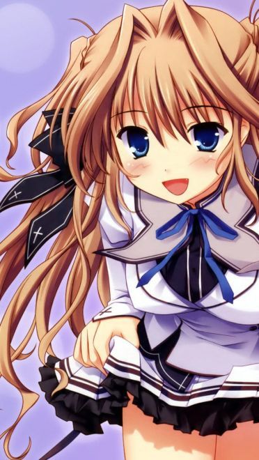 纯白交响曲天羽美羽 动漫少女电脑壁纸(1)