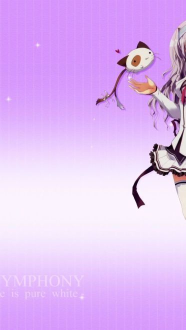 纯白交响曲天羽美羽 动漫少女电脑壁纸(1)