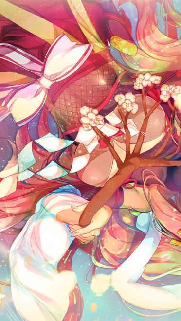 超美的动漫美少女桌面壁纸选集(1)