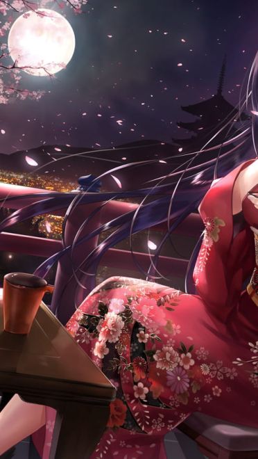 超美的动漫美少女桌面壁纸选集(1)