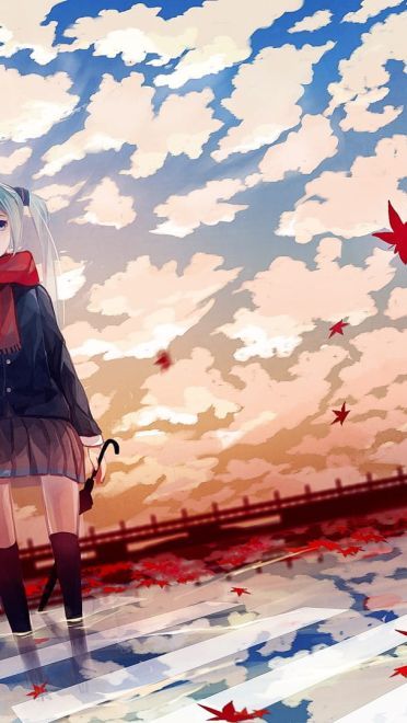 超美的动漫美少女桌面壁纸选集(1)