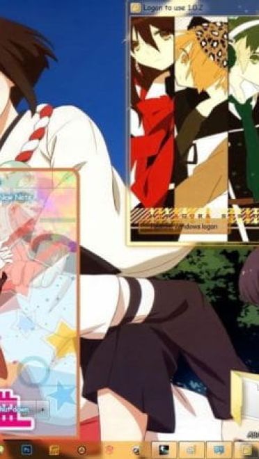 御神乐学园组曲 win7电脑桌面主题下载