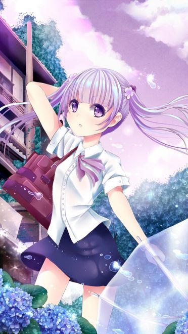 New game超可爱萌妹 凉风青叶手机壁纸(1)