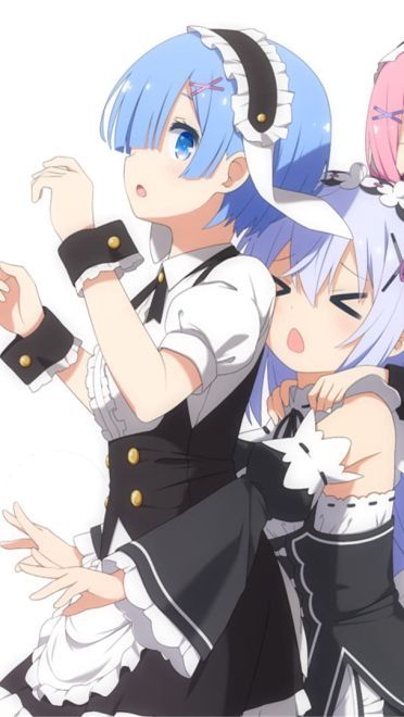 从零开始的异世界生活 拉姆蕾姆 动漫电脑壁纸下载(1)