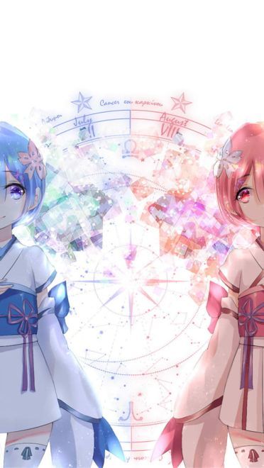 从零开始的异世界生活 拉姆蕾姆 动漫电脑壁纸下载(1)