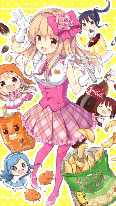 我是无码撸 干物妹小埋萌图手机壁纸(1)