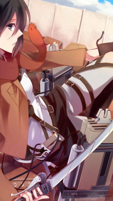 只要有你在我就无所不能 三笠电脑壁纸(1)