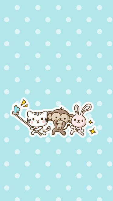 卡通萌萌哒 简简单单的卡通手机壁纸(1)