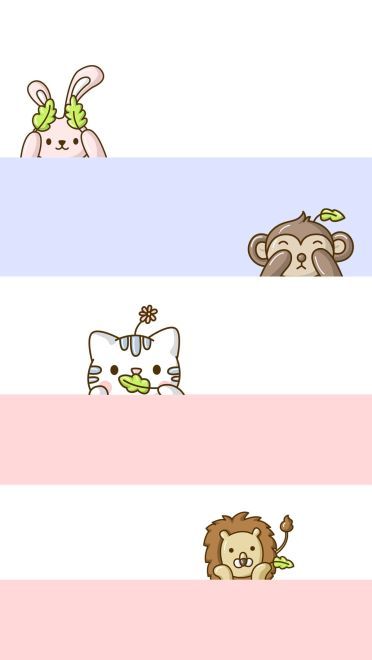 卡通萌萌哒 简简单单的卡通手机壁纸(1)