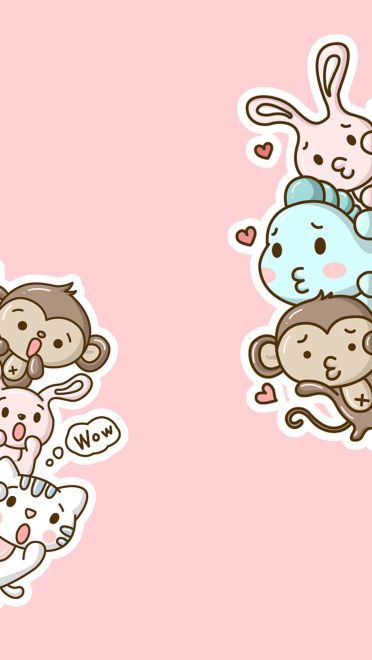 卡通萌萌哒 简简单单的卡通手机壁纸(1)
