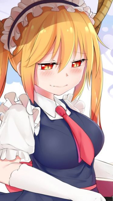 妹抖龙超可爱 小林家的妹抖龙电脑壁纸(1)