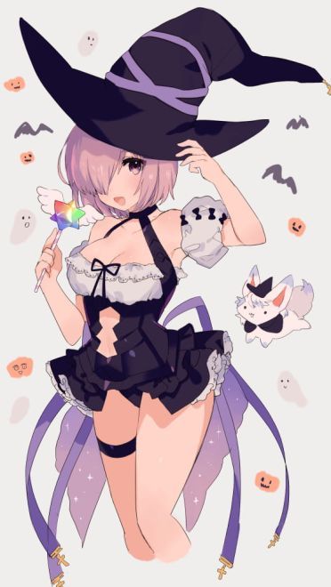 Fate/Grand Order 盾娘玛修手机壁纸