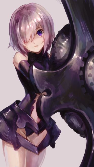 Fate/Grand Order 盾娘玛修手机壁纸