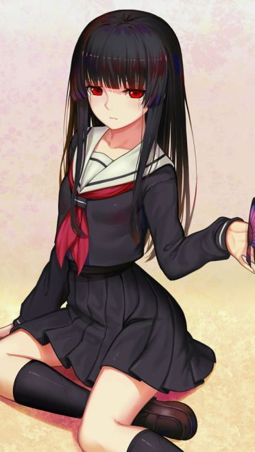 地狱少女阎魔爱 手机壁纸萌图经典语录下载(1)