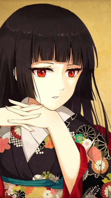 地狱少女阎魔爱 手机壁纸萌图经典语录下载(1)