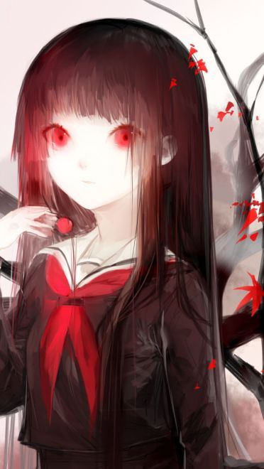 地狱少女阎魔爱 手机壁纸萌图经典语录下载(1)