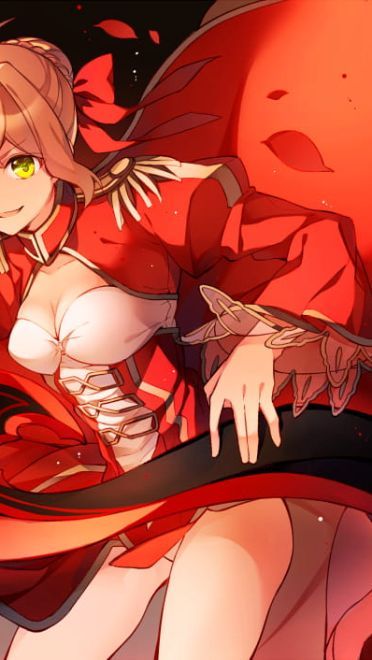 圣杯之战红色诱惑 Fate/Grand Order尼禄动漫壁纸(1)
